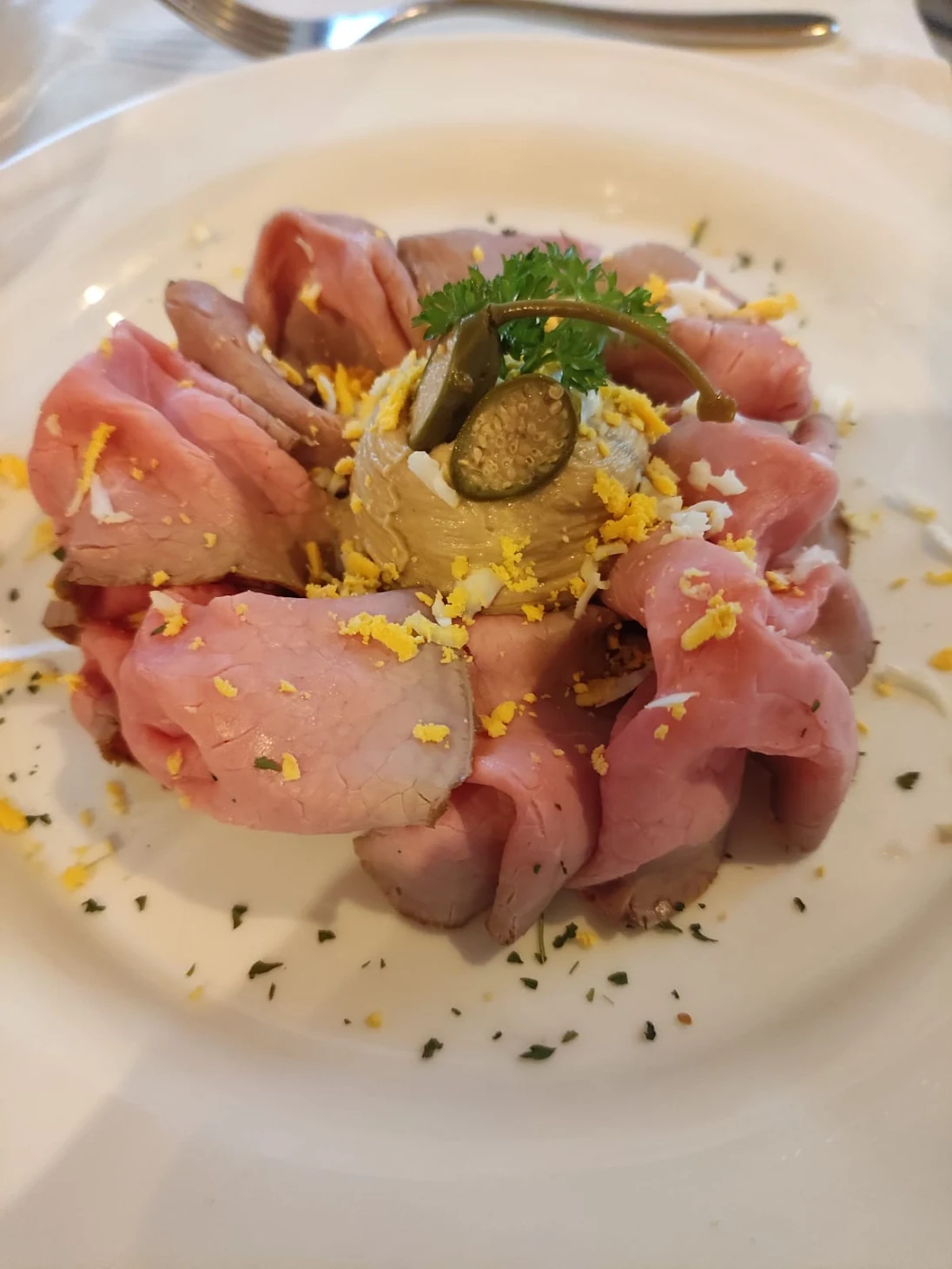 Vitello tonnato della casa